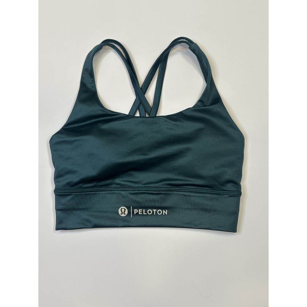 Lululemon Energy Longline Peloton Bra | Storm Teal | 4